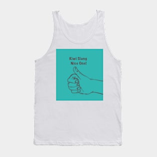 Kiwi slang nice one Tank Top